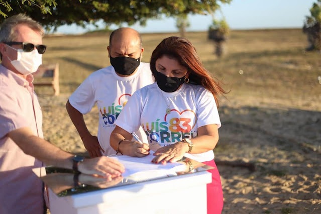 Prefeita Maninha assina ordem de serviços para reforma e ampliação do Ponto turístico Árvore Penteada