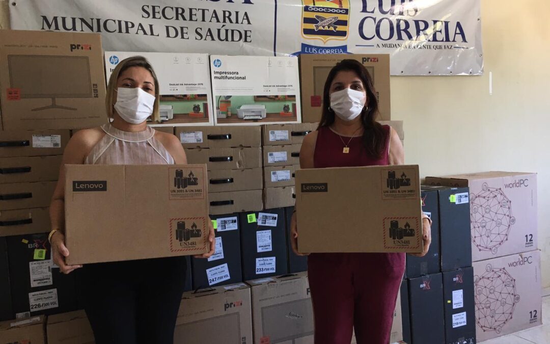 Prefeitura de Luís Correia lança Rede de Informatização da Saúde