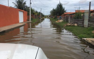 Prefeita Maninha Fontenele decreta estado de emergência após fortes chuvas em Luís Correia