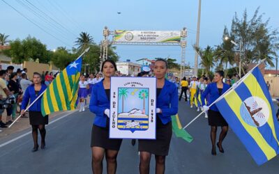 Prefeitura de Luís Correia realiza desfile cívico em alusão ao 7 de setembro