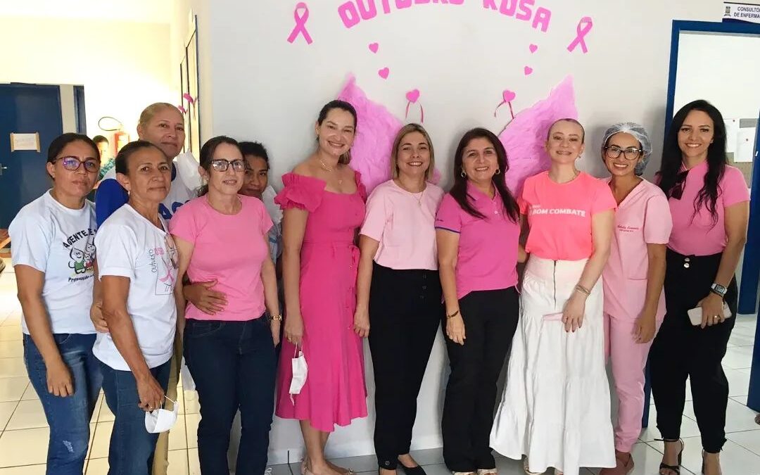 Secretaria Municipal de Saúde realiza palestras sobre o Outubro Rosa em UBS’s de Luís Correia