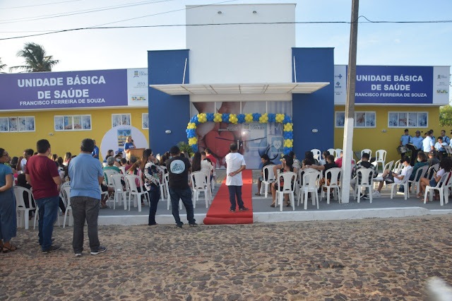 Prefeitura entrega nova UBS aos moradores do Bairro Alto Bonito