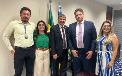 Prefeita Maninha se reúne com ministro Wellington Dias e senador Marcelo Castro em busca de recursos para Luís Correia