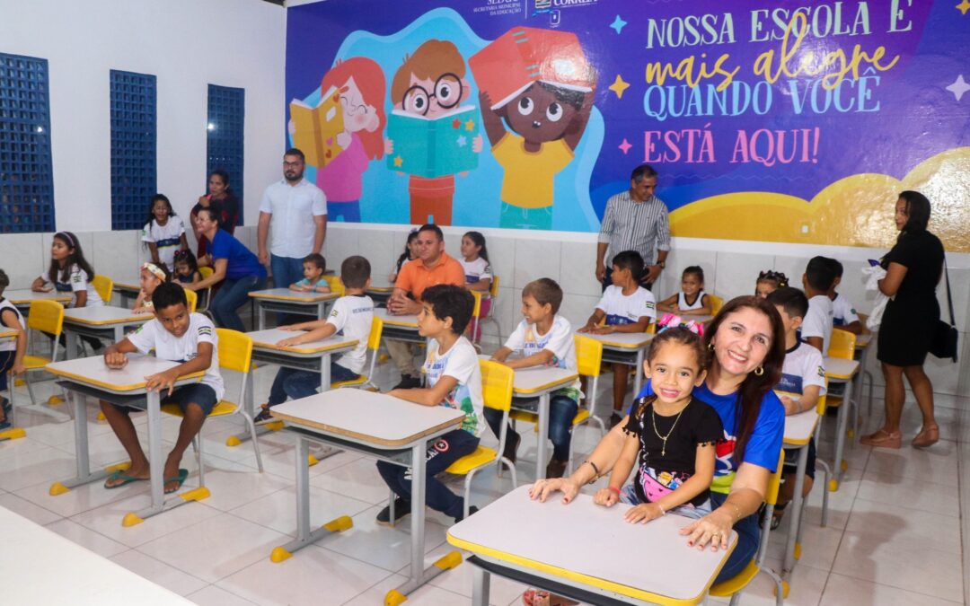 Escola Rui Barbosa é reformada e ampliada em Luís Correia