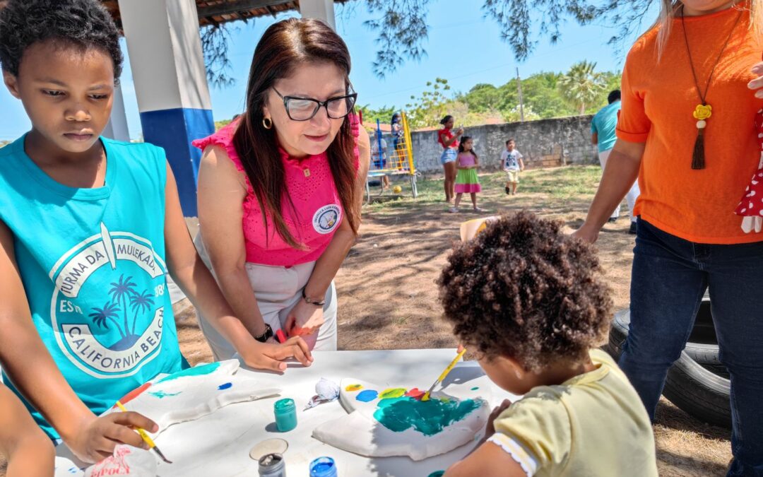 Prefeitura de Luís Correia realiza festa das crianças assistidas pelo CRAS