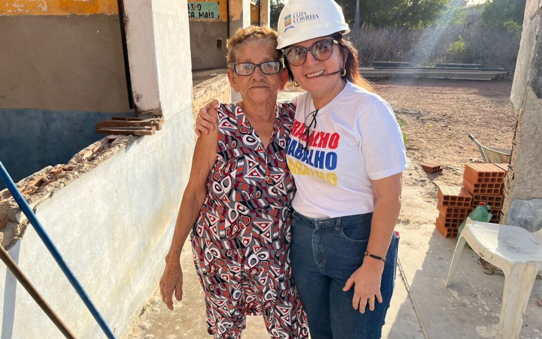 Prefeita Maninha Fontenele vistoria obras do Terminal do Camurupim