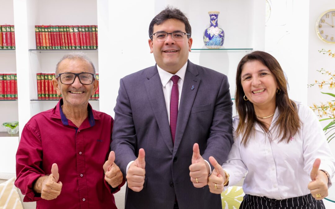 Prefeita Maninha se reúne com governador Rafael e garante recursos para Luís Correia