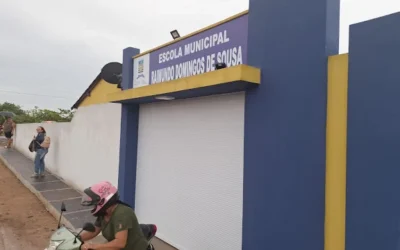  Prefeitura de Luís Correia inaugura mais uma escola reformada na zona rural do município