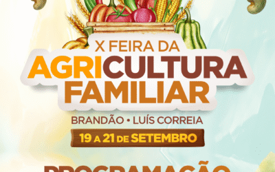 Prefeitura de Luís Correia divulga atrações da 10ª Feira da Agricultura Familiar do Brandão