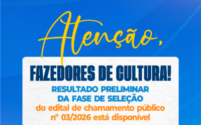 Prefeitura de Luís Correia divulga resultado preliminar de seleção para elaboração do Plano Municipal de Cultura