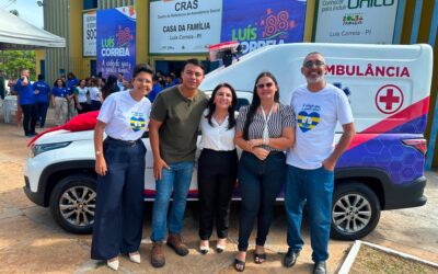 Prefeitura de Luís Correia entrega quatro novos veículos para reforçar os serviços de Saúde e Assistência Social