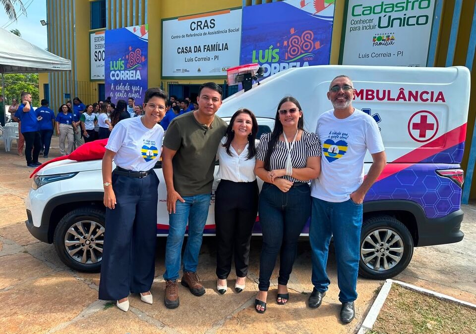 Prefeitura de Luís Correia entrega quatro novos veículos para reforçar os serviços de Saúde e Assistência Social