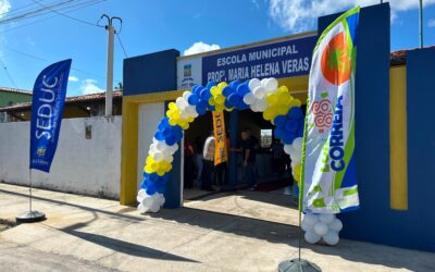 Prefeitura de Luís Correia entrega climatização de escola e autoriza novos investimentos na educação