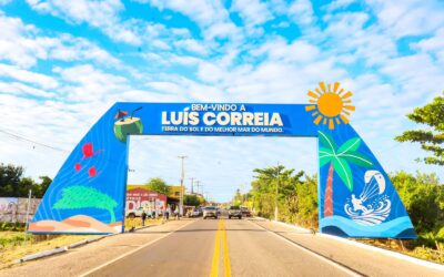 Prefeitura entrega novo Portal de Luís Correia e abre programação dos 88 anos do município
