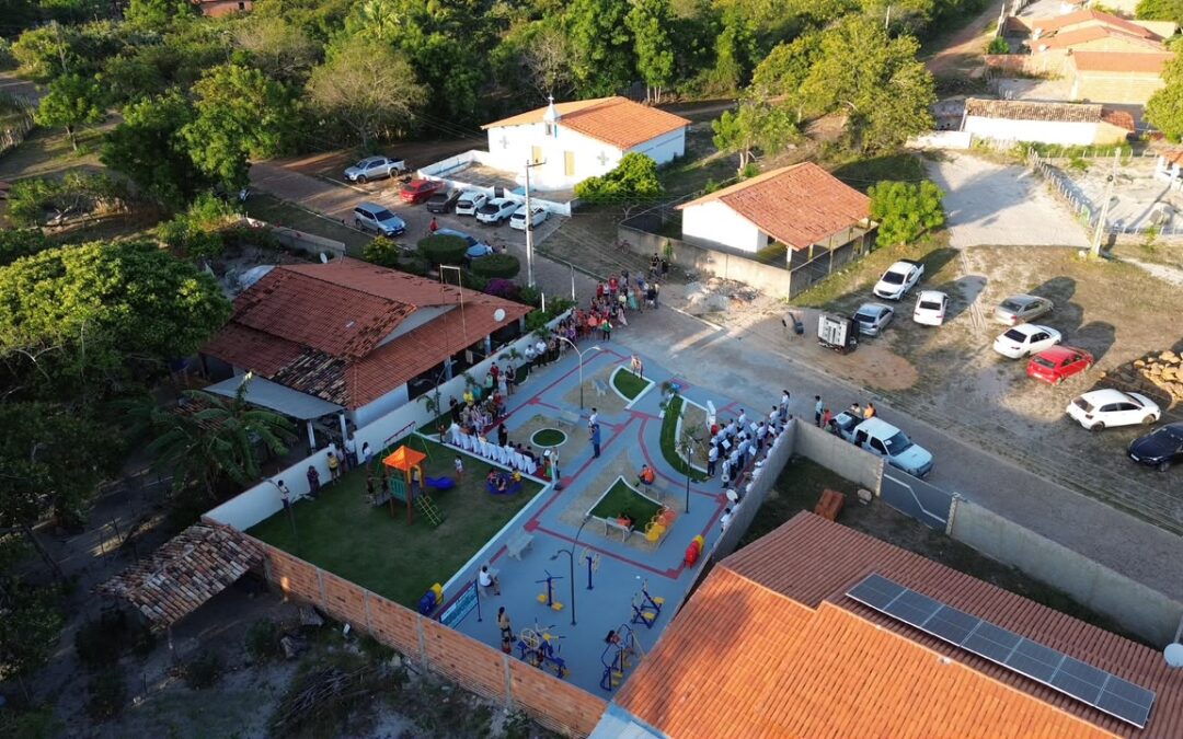Prefeitura de Luís Correia inaugura Praça Raimunda Paulino Galeno na comunidade São Benedito