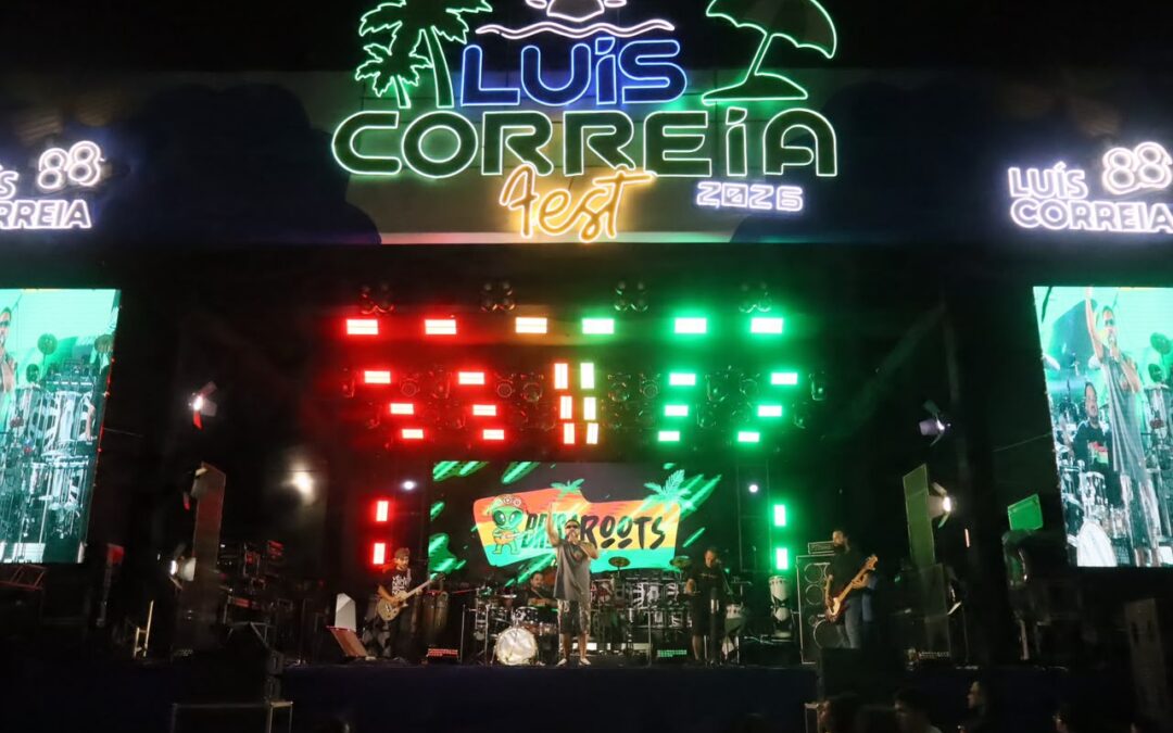 Timbalada, Limão com Mel, Marcinho Sensação e Brisa Roots encerram festa de aniversário de Luís Correia com grande público